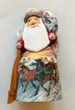 Carved wooden Santa Clause